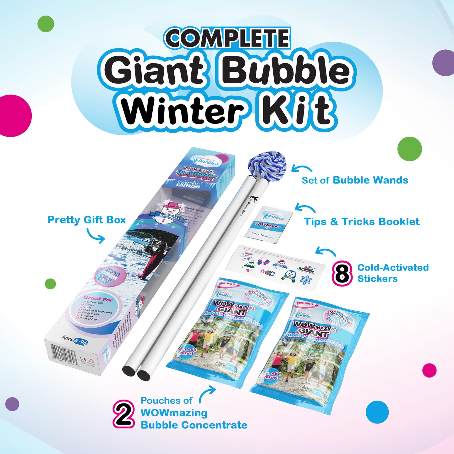 WOWMAZING Winter Bubble Kit