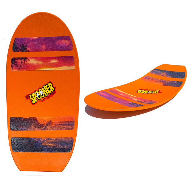 Orange Freestyle Spooner Board