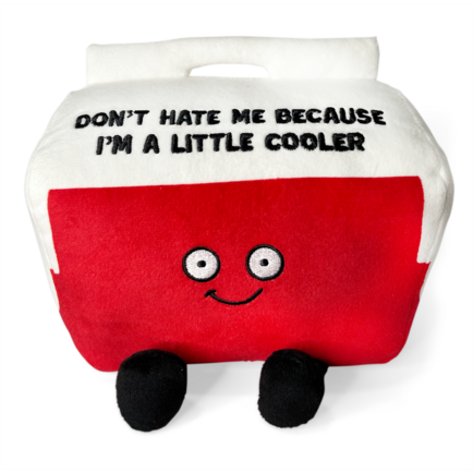 "Dont Hate Me Because I'm A Little Cooler" Plush Picnic Cooler