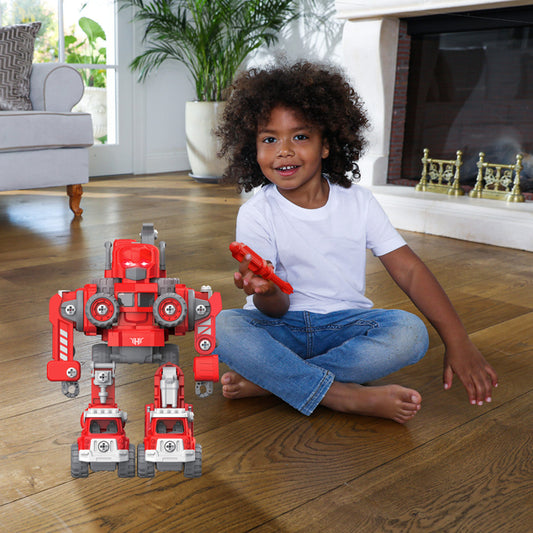 5-in-1 Truck-O-Bot Fire Rescue