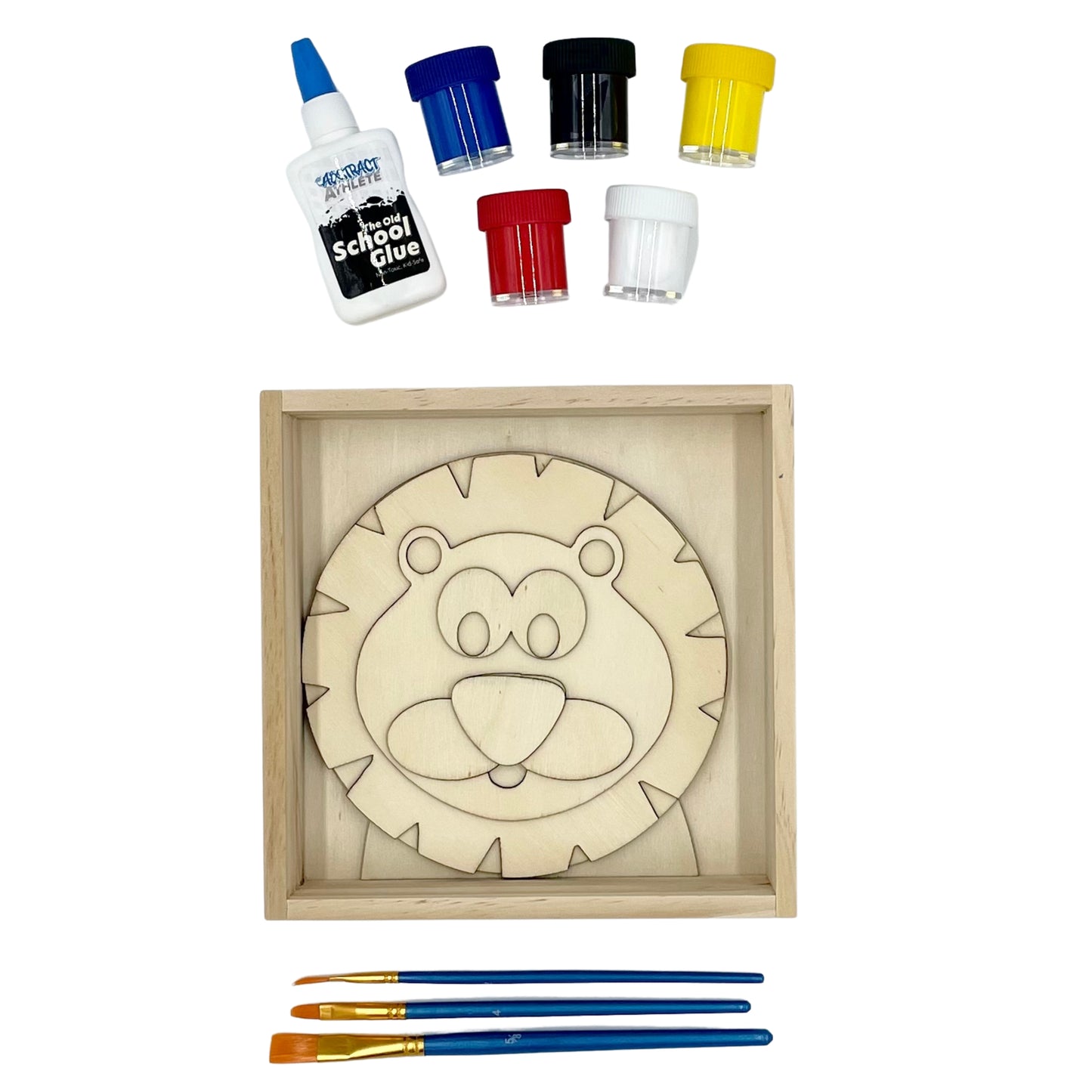 Paint & Stack Puzzlers - Lion