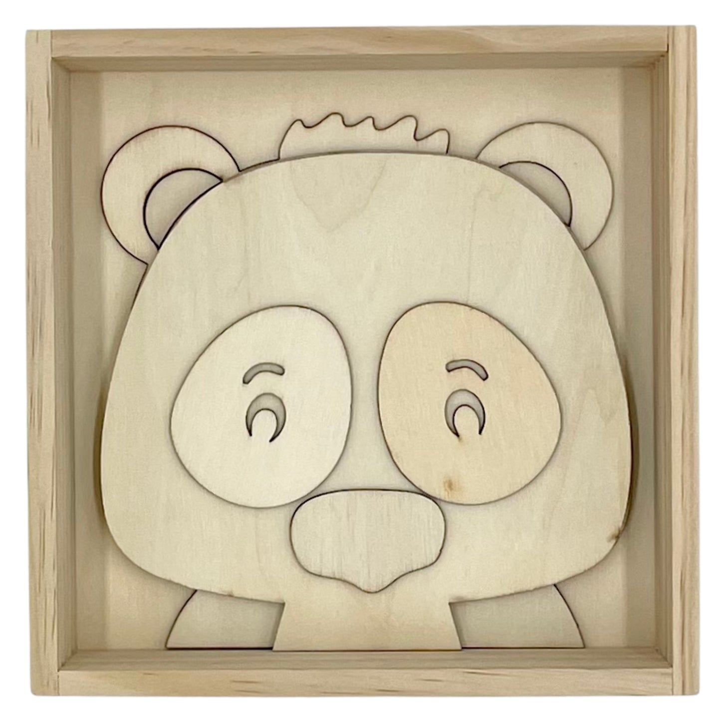 Paint & Stack Puzzlers - Panda