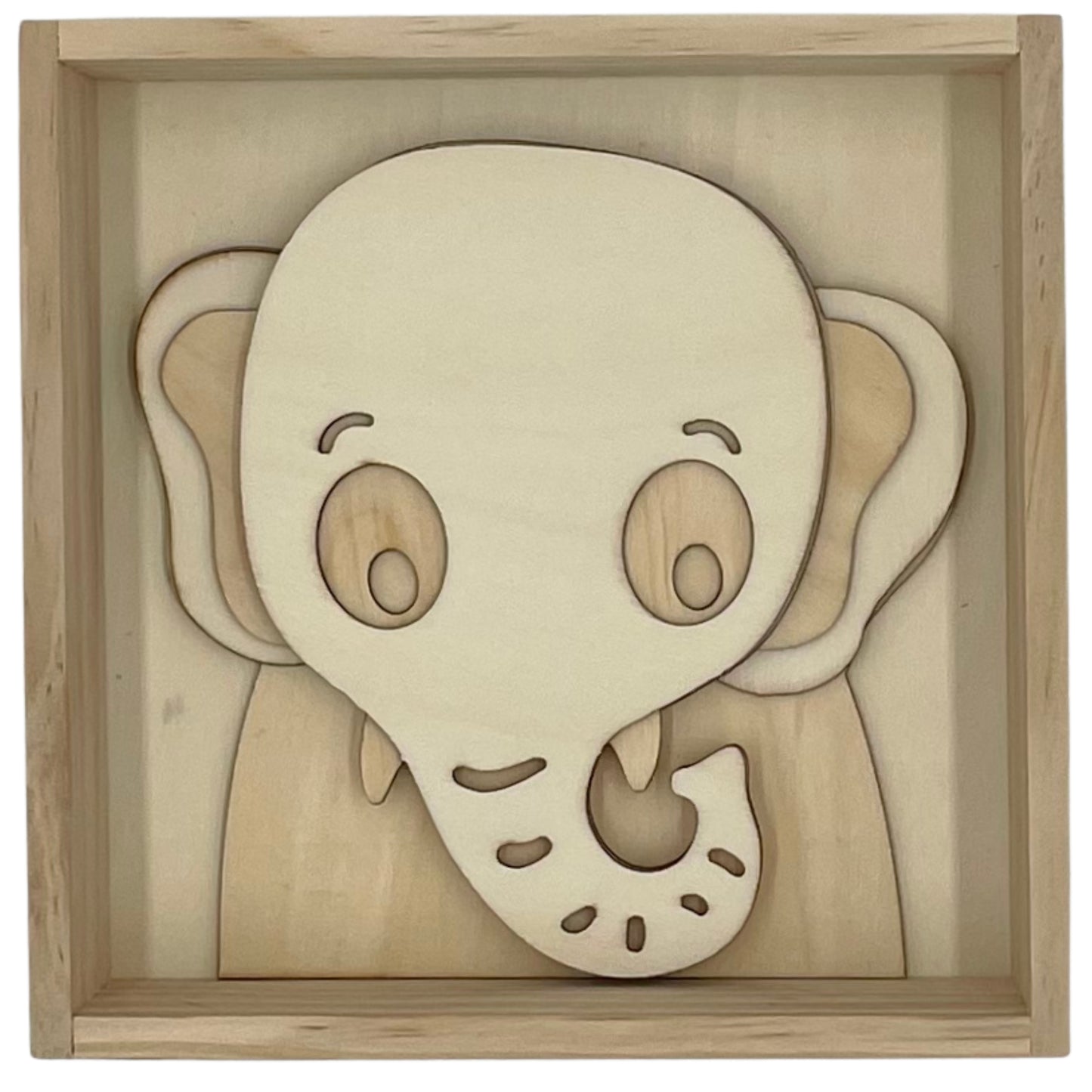 Paint & Stack Puzzlers - Elephant