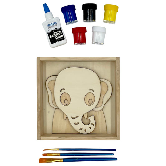 Paint & Stack Puzzlers - Elephant