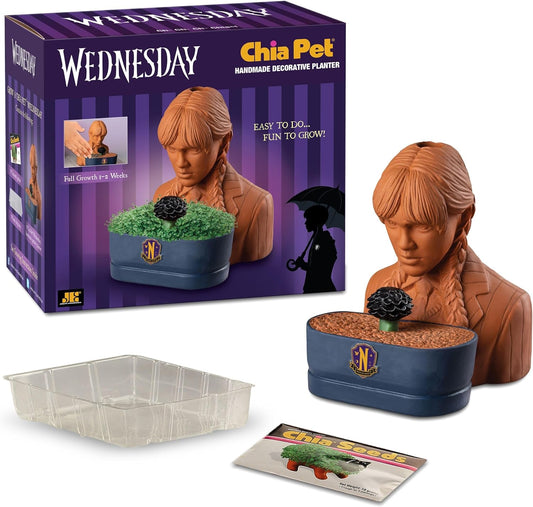Wednesday Addams Family Chia Pet