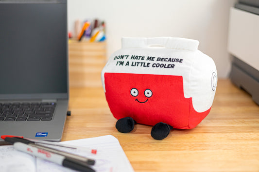 "Dont Hate Me Because I'm A Little Cooler" Plush Picnic Cooler