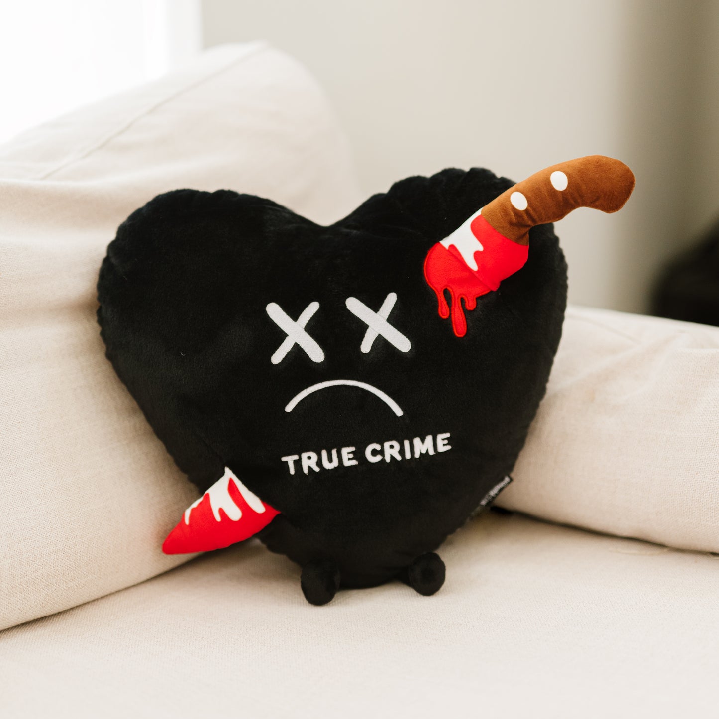 "True Crime" Plush Pillow