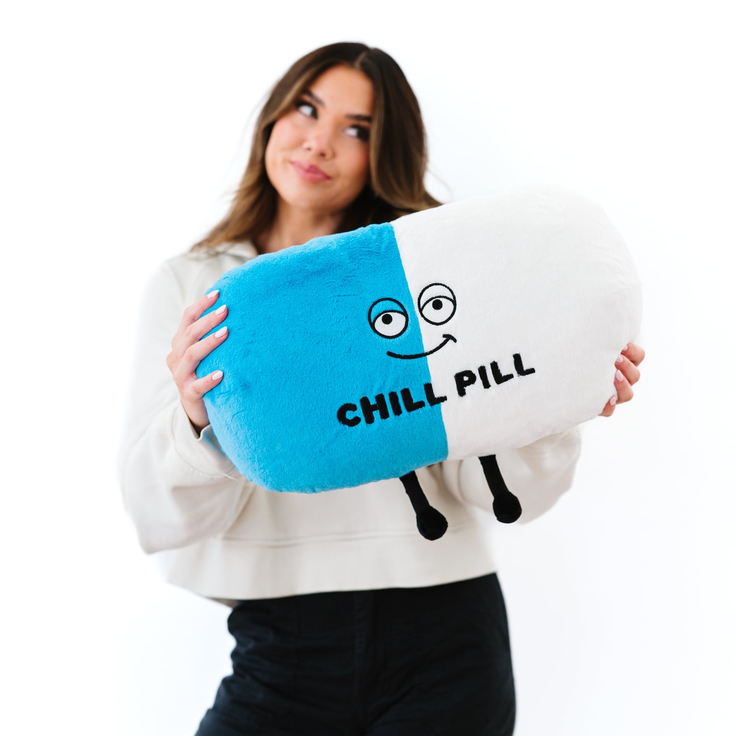 "Chill Pill" Pill Plush Pillow