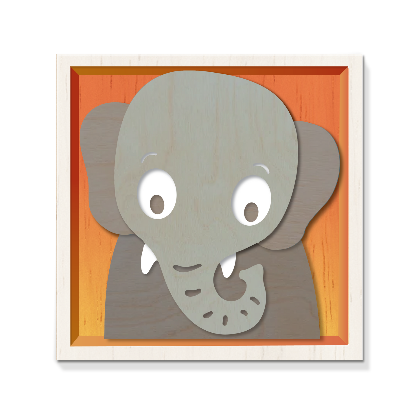 Paint & Stack Puzzlers - Elephant