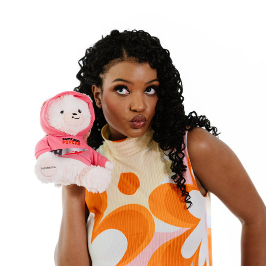 "Cute But Psycho" Teddy Bear Plushie