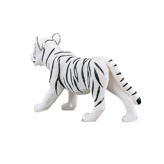 White Tiger cub standing