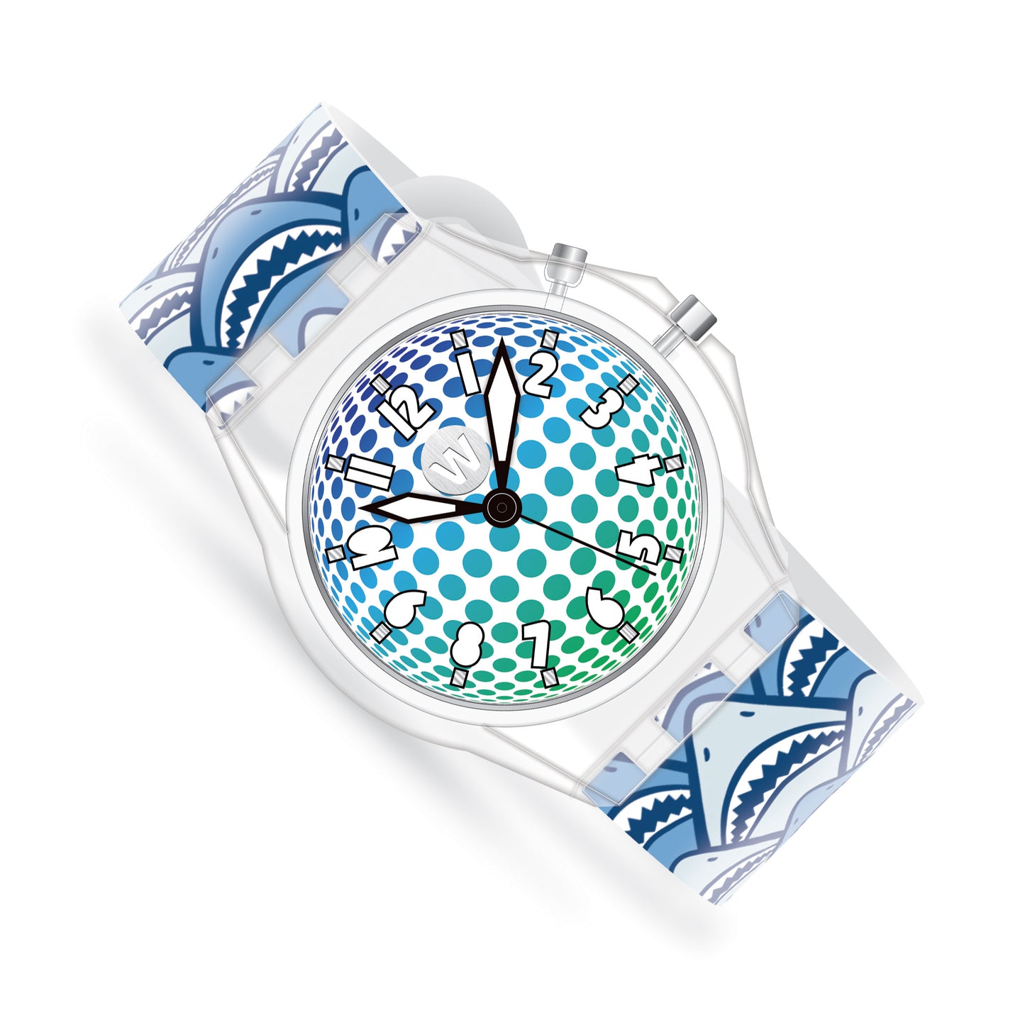 Shark Frenzy - Light Up Watch - Watchitude Glow