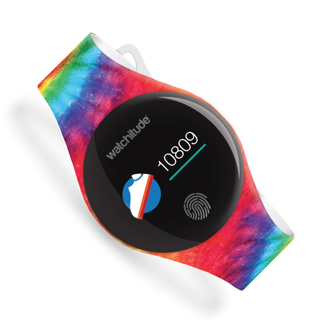 Tie Dye - Watchitude Move 2 Activity Plunge Proof Watch