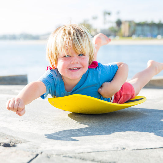 Yellow Freestyle Spooner Board