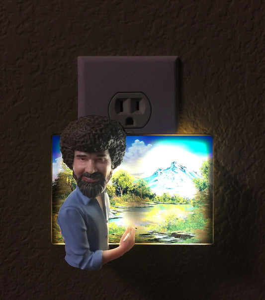 Bob Ross talking Clapper