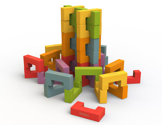 U Build It Deluxe 48 Pc Block Set - Super Toy