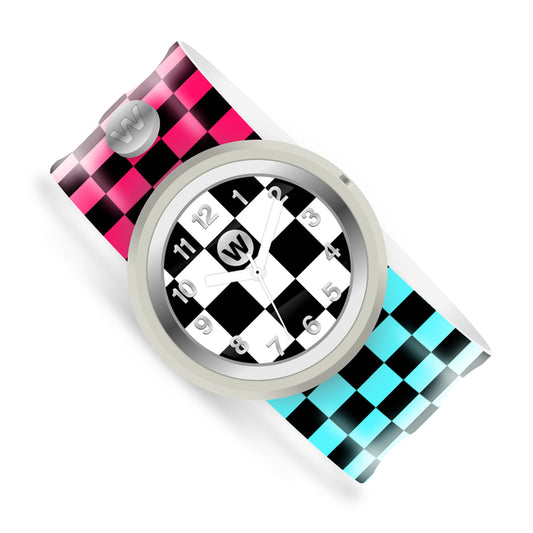 Checkered Flag - Watchitude Slap Watch