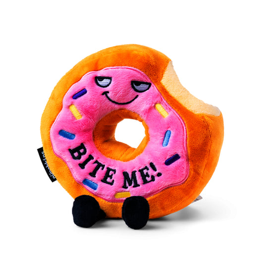 "Bite Me" Plush Donut