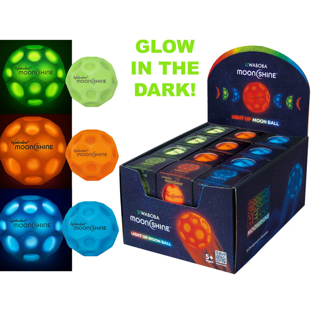 MoonShine Moon Ball - Glow in the dark!