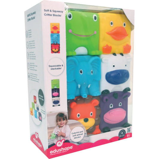 Soft & Squeezy Critter Blocks