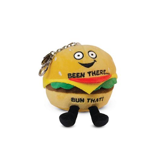 "Been There, Bun That" Burger Plush Bag Charm