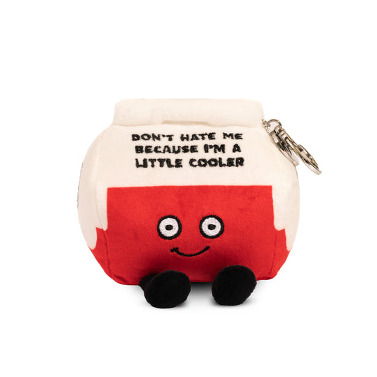 "Dont Hate Me Because I'm A Little Cooler" Plush Picnic Cooler Bag charm