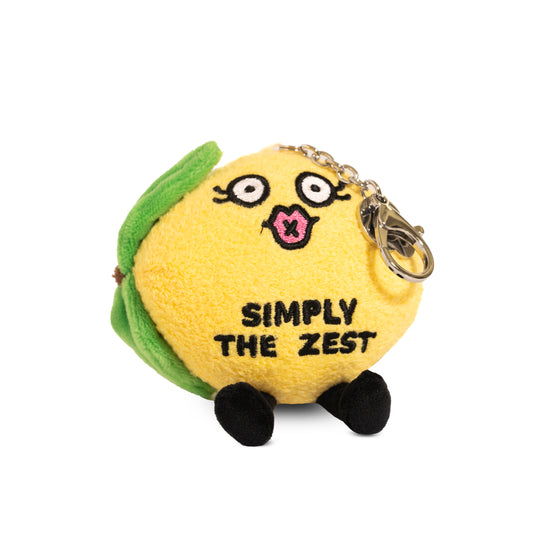 "Simply the Zest" Lemon Plush Bag Charm