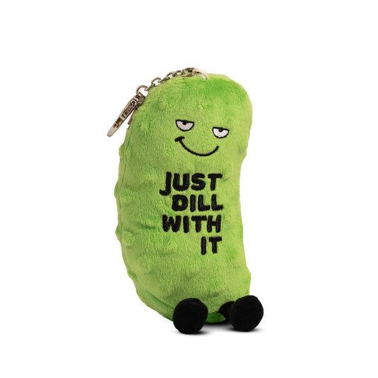 "Just Dill With It" Pickle Plush Bag Charm