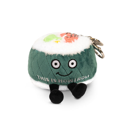 "This is How I Roll" Sushi Plush Bag Charm