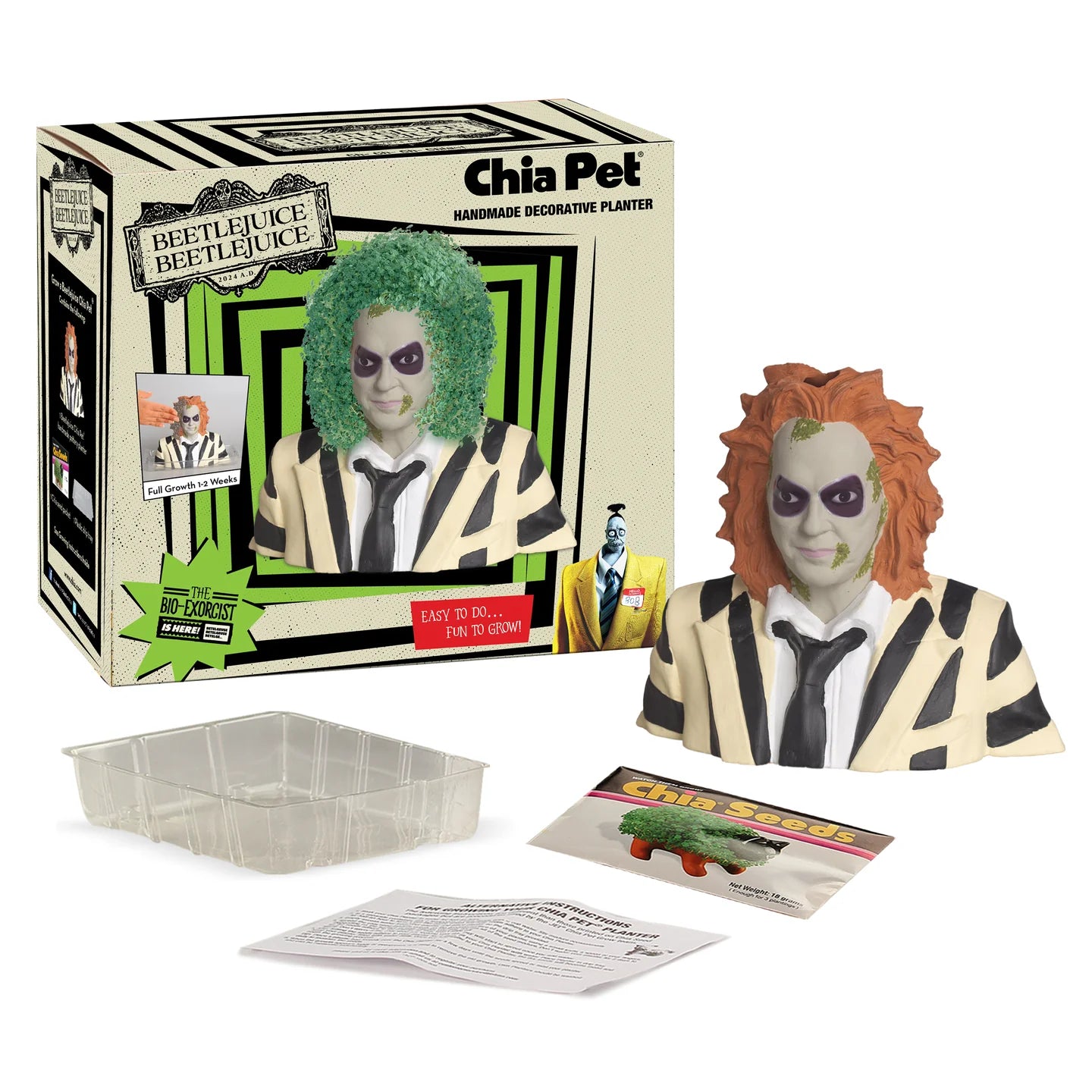 Chia Pet Beetlejuice