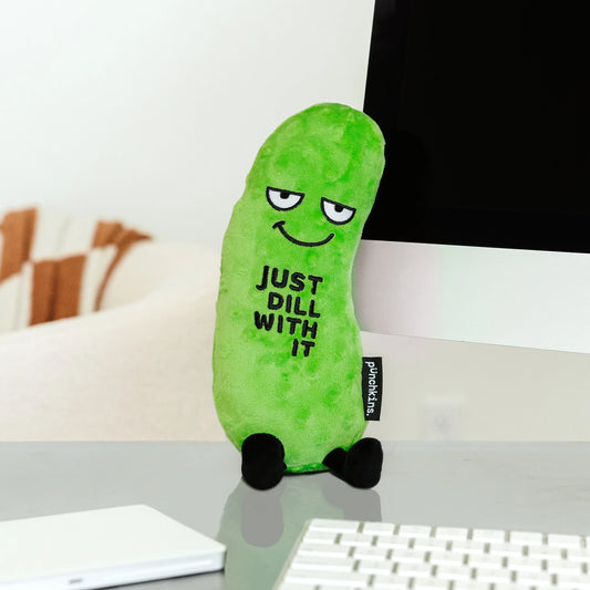 "Dill With It" Pickle Plush