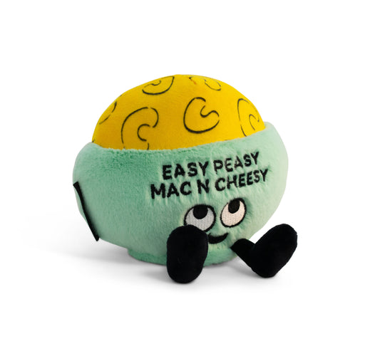 "Easy Peasy Mac N Cheesy" Plush