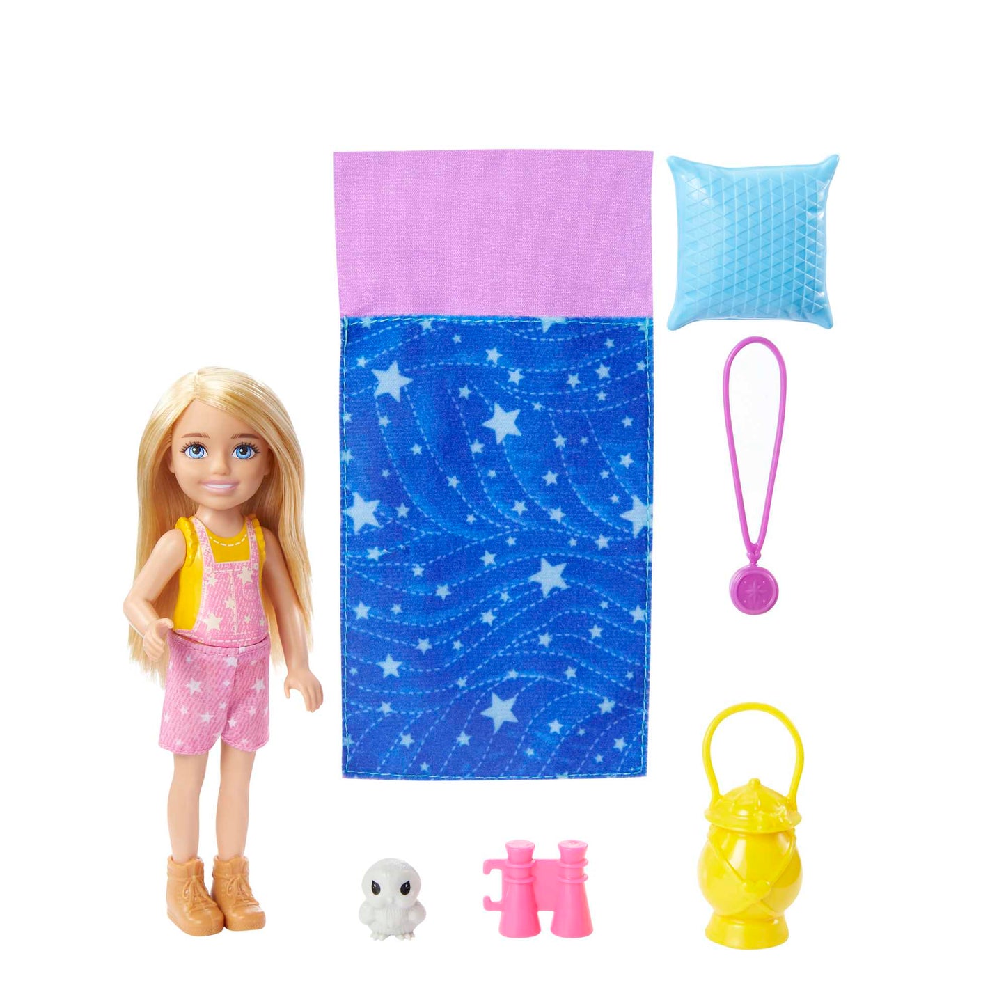 Barbie-  It Takes Two Chelsea Camping Doll With Pet