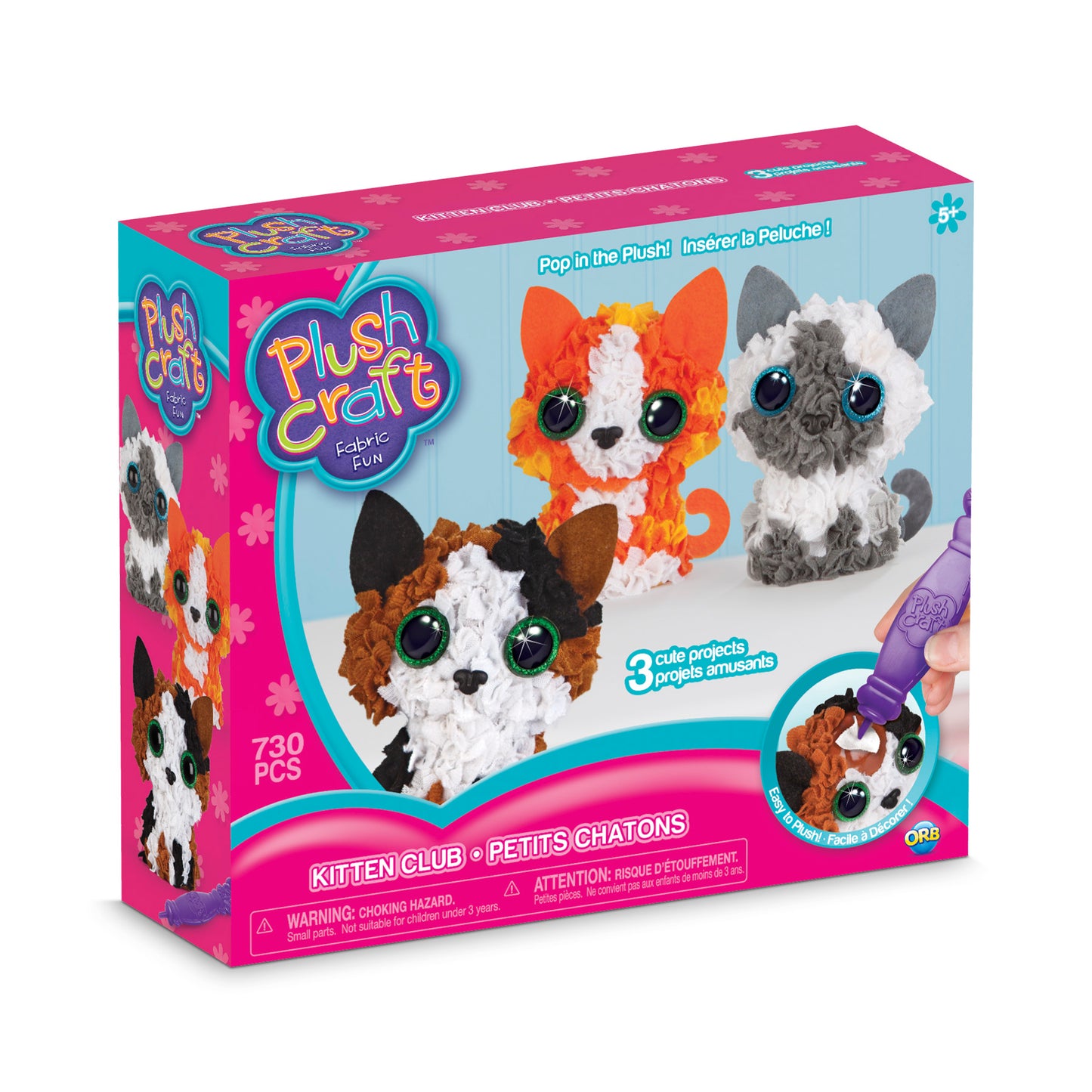 PlushCraft 3D Kitten Pack