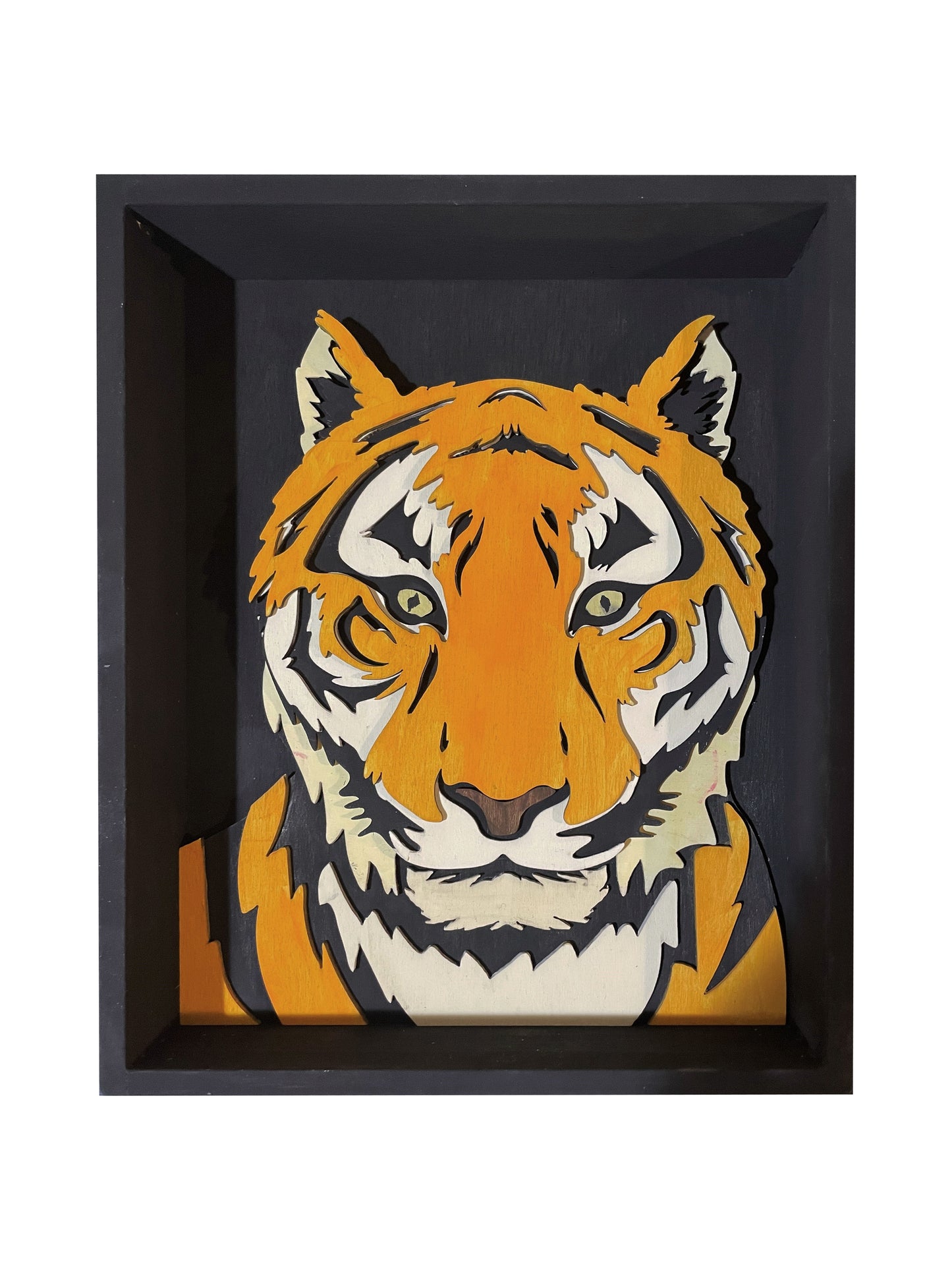 Bengal Tiger - Get Stacked Paint & Puzzle Kit