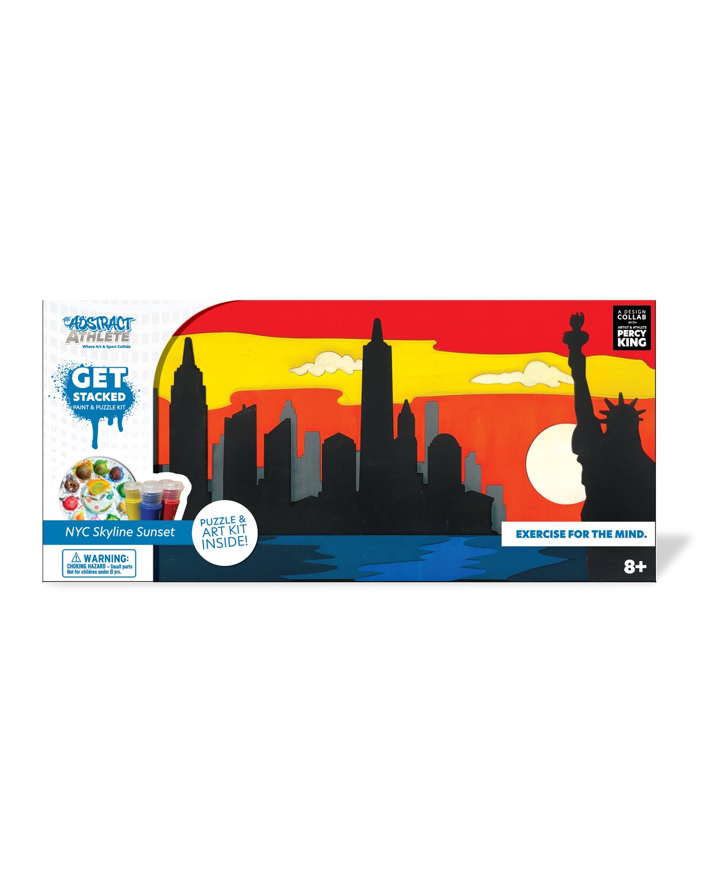 NYC Skyline - Get Stacked Paint & Puzzle Kit