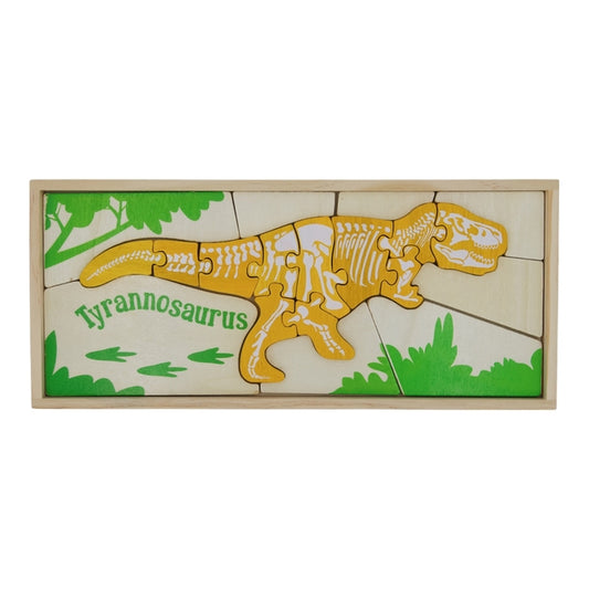 Dinosaur Skeleton Puzzle - Tyrannosaurus