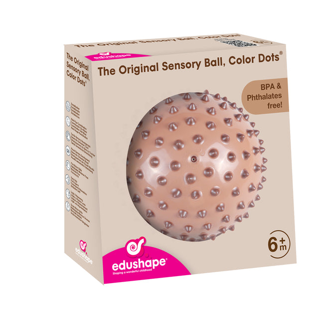 The Original Sensory Ball, Color Dots, Boho Chic 7"