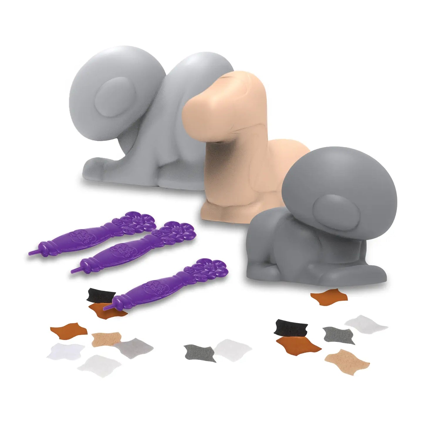 PlushCraft 3D Mini Dogs