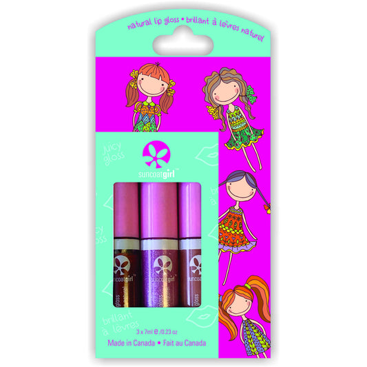 Trio All Natural Lip Gloss Kit