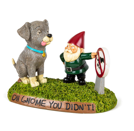 Pooping Dog Gnome