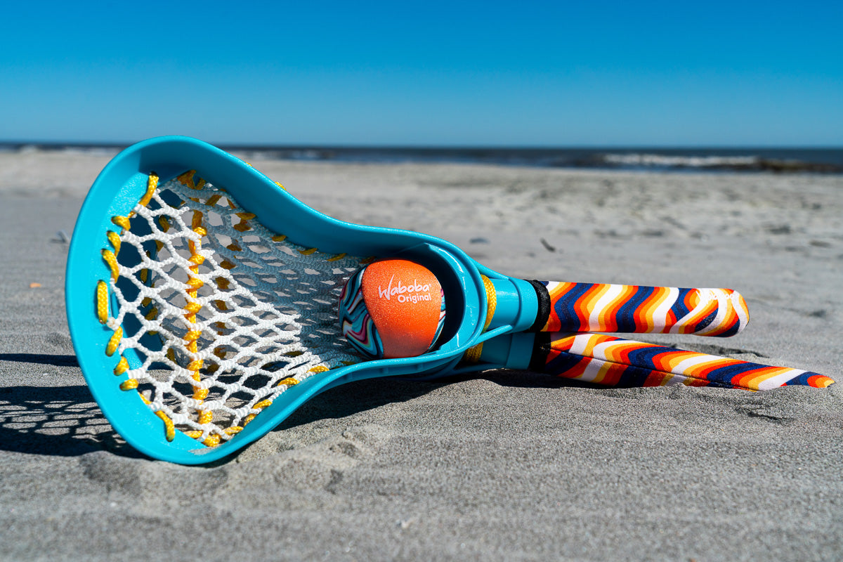 Mini Lacrosse Set (2 Sticks, Original Ball) (8)