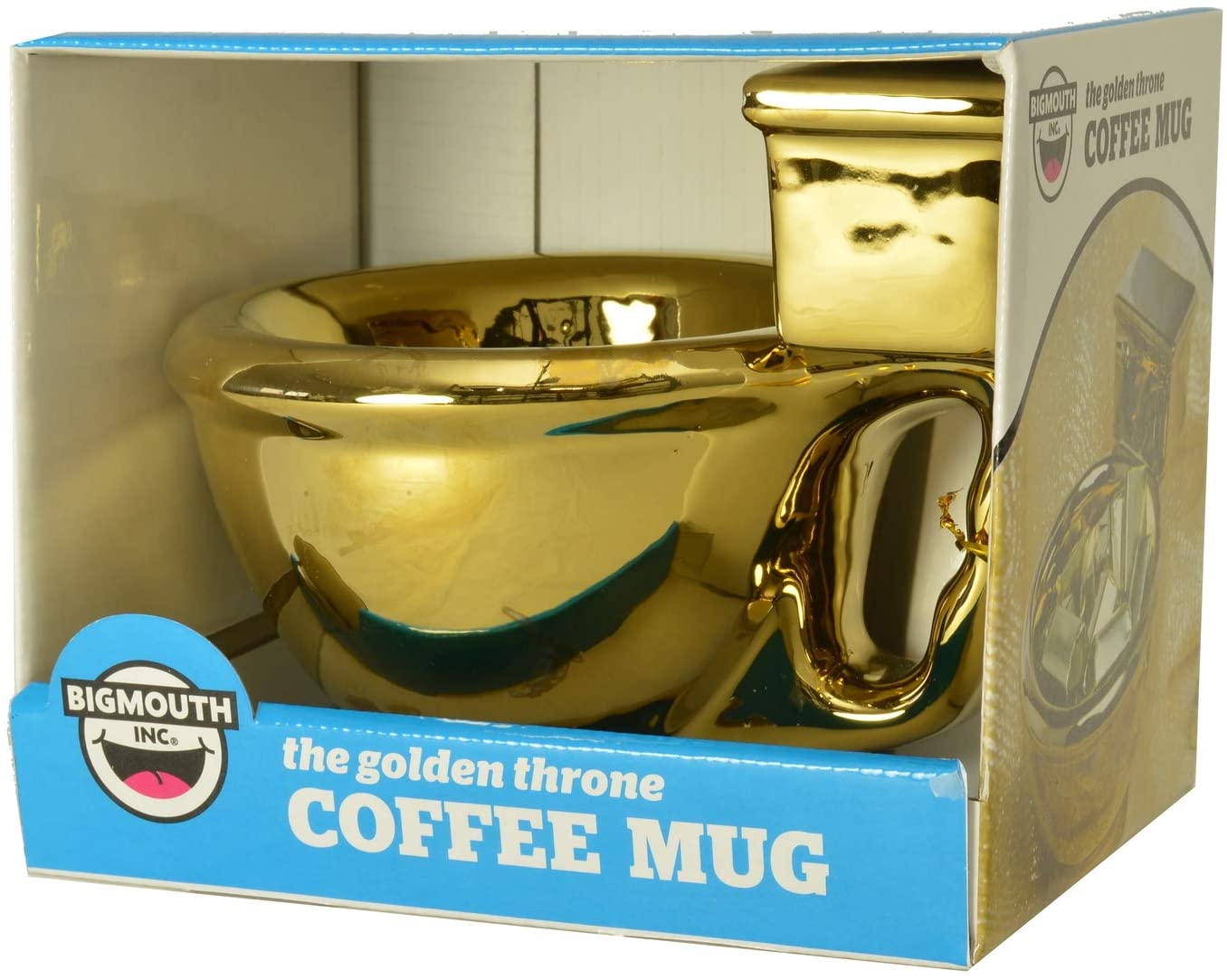 Golden Throne Toilet Mug