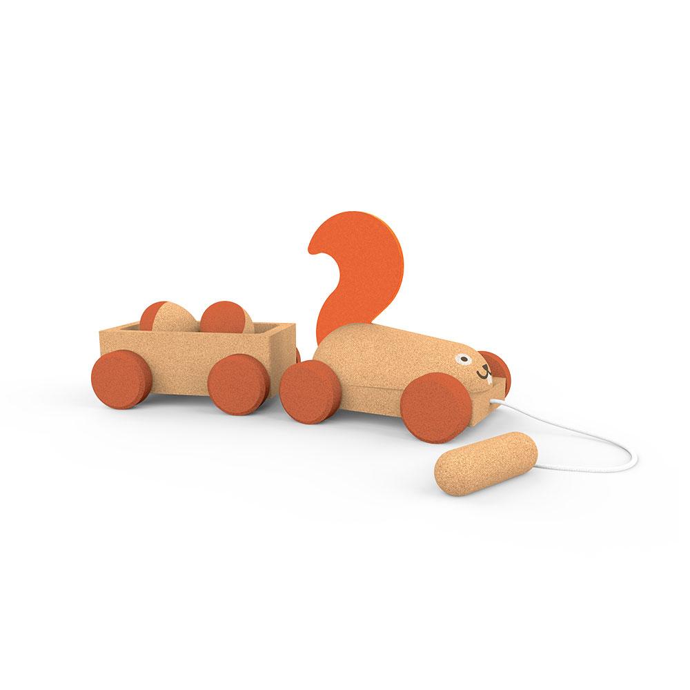 Elou Squirrel Trailer - Super Toy