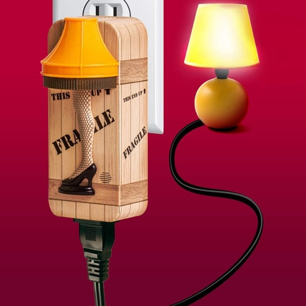A Christmas Story Leg Lamp Talking Clapper