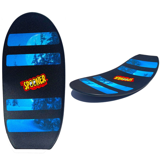 Freestyle Spooner Board - Black - Super Toy