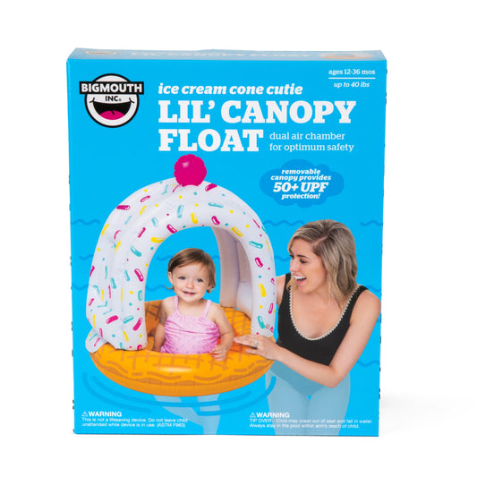 BigMouth Ice Cream Cone with Canopy Lil' Float