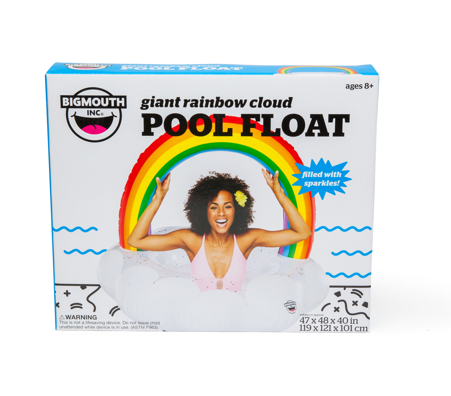 Rainbow Cloud Pool Float