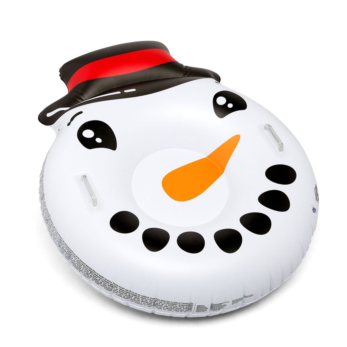 Big Mouth Round Snow Man Face Snow Tube - Super Toy