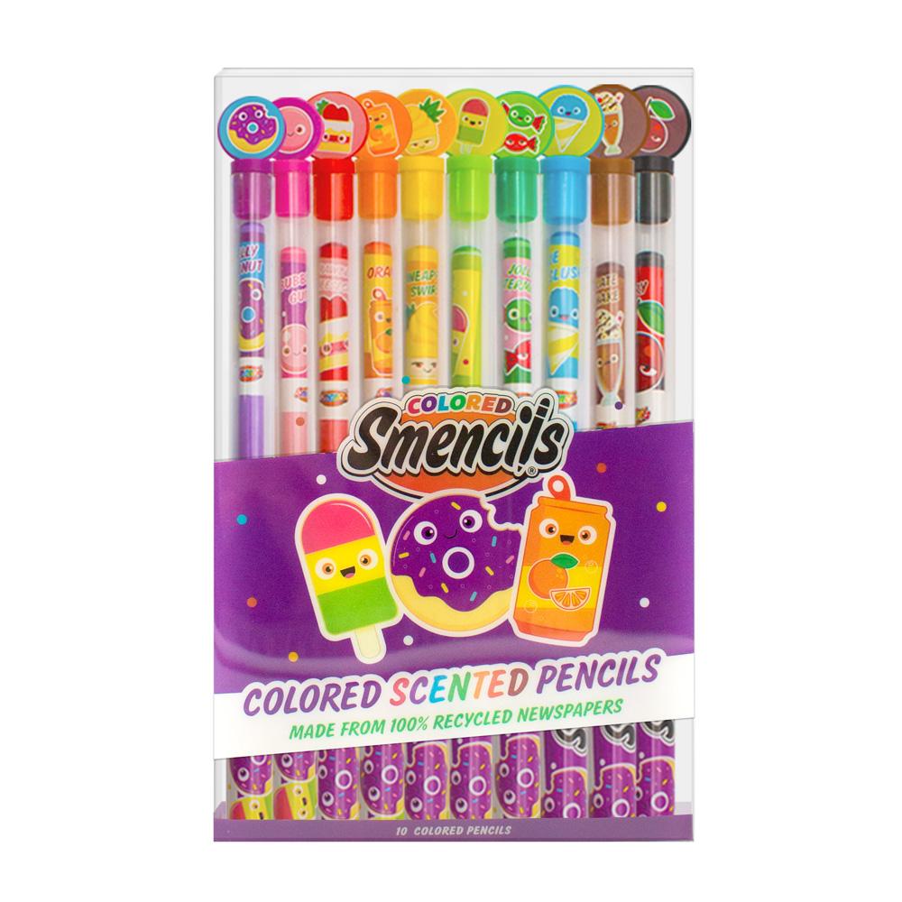 Coloured Smencils 10-Pack - Super Toy